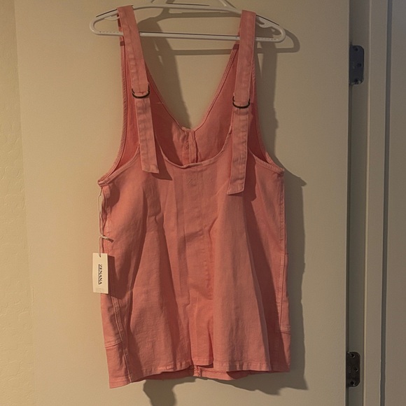 Zenana Outfitters Peach Sleeveless Dress - Picture 2 of 3